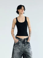 Slim Fit Casual Camisole Tank Top 1