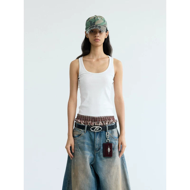 5793587484980,5793587484981, Slim Fit Casual Camisole Tank Top