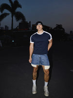 Slim Fit Color Blocked T-Shirt 2