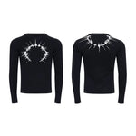 6027781077441,6027781077442,6027781077443,6027781077444, Slim Fit Graphic Long-Sleeve T-Shirt