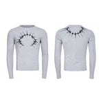 6027781077449,6027781077450,6027781077451,6027781077452, Slim Fit Graphic Long-Sleeve T-Shirt