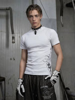 Slim Fit Graphic Short Sleeve T-Shirt 1