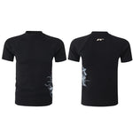 6260180155627,6260180155628,6260180155629, Slim Fit Graphic Short Sleeve T-Shirt
