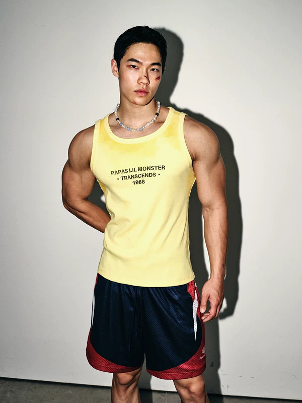 Slim Fit Graphic Tank Top 1