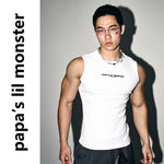 6095436512714,6095436512715,6095436512716, Slim Fit Lettering Graphic Sleeveless Vest