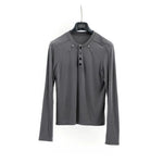 6141458584411,6117461521479,6117461521480,6117461521481,6141458584418, Slim Fit Long Sleeve Henley Shirt