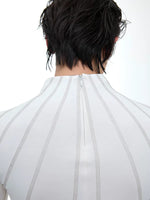 Slim-Fit Long-Sleeve Turtleneck with Metallic Embellishment 3
