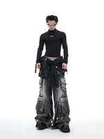 Slim-Fit Long-Sleeve Turtleneck with Metallic Embellishment 4