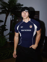 Slim Fit Patchwork Short-Sleeve T-Shirt 3