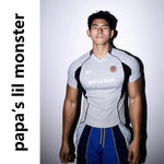 6279915363919,6279915363920,6279915363921,6279915363922, Slim Fit Patchwork Short-Sleeve T-Shirt