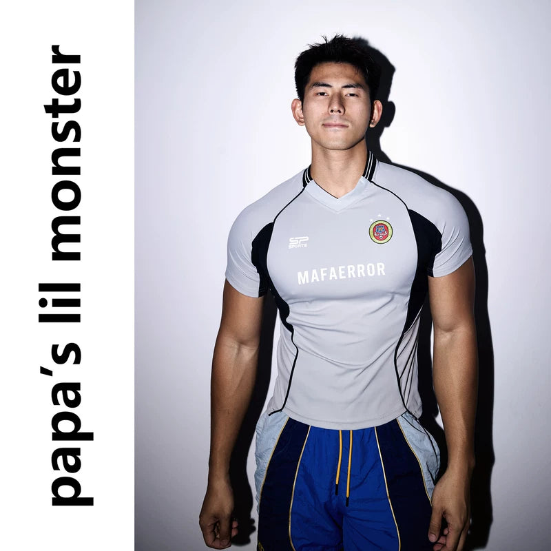 6279915363919,6279915363920,6279915363921,6279915363922, Slim Fit Patchwork Short-Sleeve T-Shirt