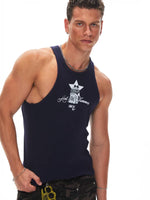 Slim Fit Printed Sleeveless Tank Top 3