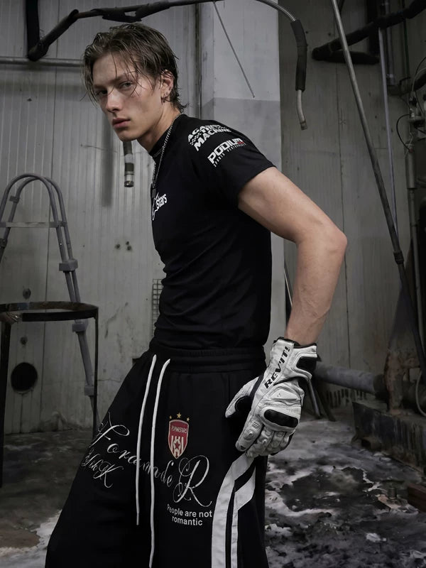 Slim Fit Racing Style T-Shirt 2