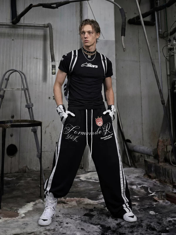 Slim Fit Racing Style T-Shirt 4