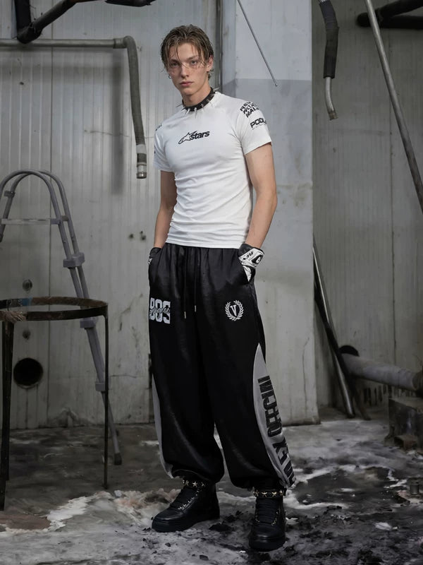 Slim Fit Racing Style T-Shirt 5