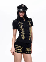 Slim Fit Retro Court Style Polo 3