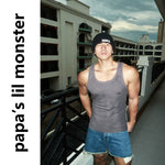 6264926275605,6264926275606,6264926275607, Slim Fit Retro Style Tank Top