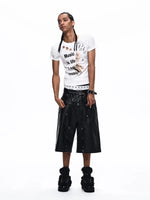 Slim Fit Ripped Graphic T-Shirt 4