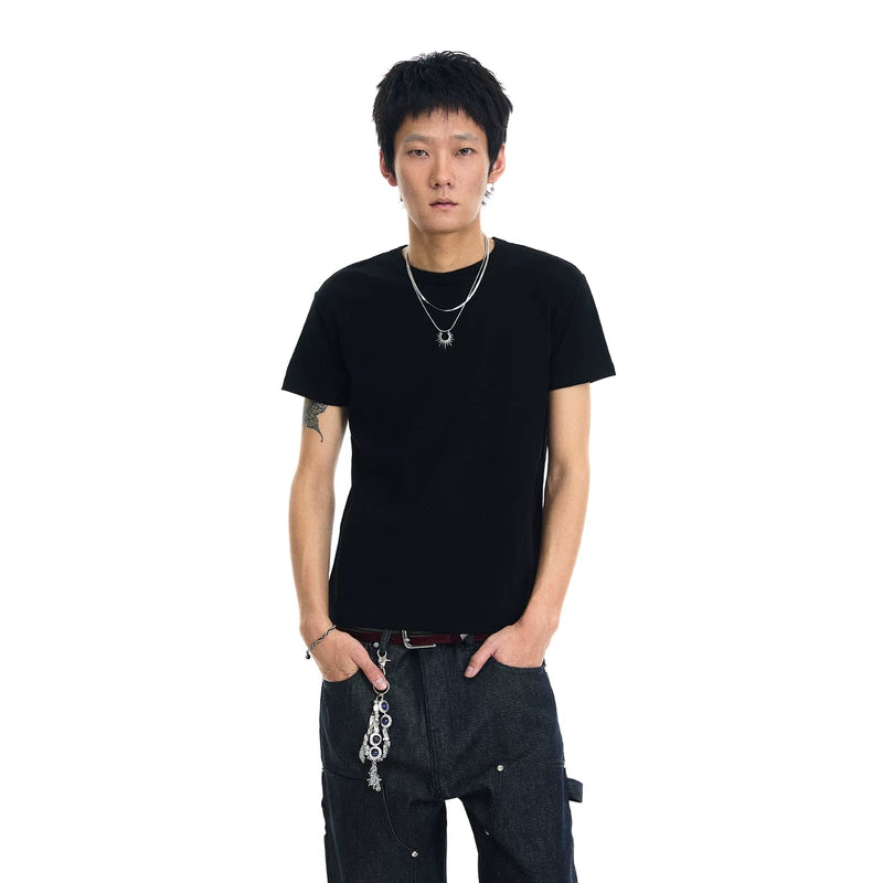6069306184595,6069306184596,6069306184597,6069306184598, Slim Fit Short Sleeve T-Shirt