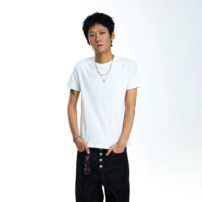 6069306184603,6069306184604,6069306184605,6069306184606, Slim Fit Short Sleeve T-Shirt