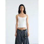 5961852131574,5961852131575, Slim Fit Spaghetti Strap Camisole Tank