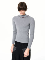 Slim Fit Turtleneck Knit Sweater 4