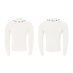 6152244475300,6152244475301,6152244475302,6152244475303, Slim Fit Turtleneck Knit Sweater
