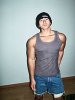 Slim Fit U-Neck Tank Top 5