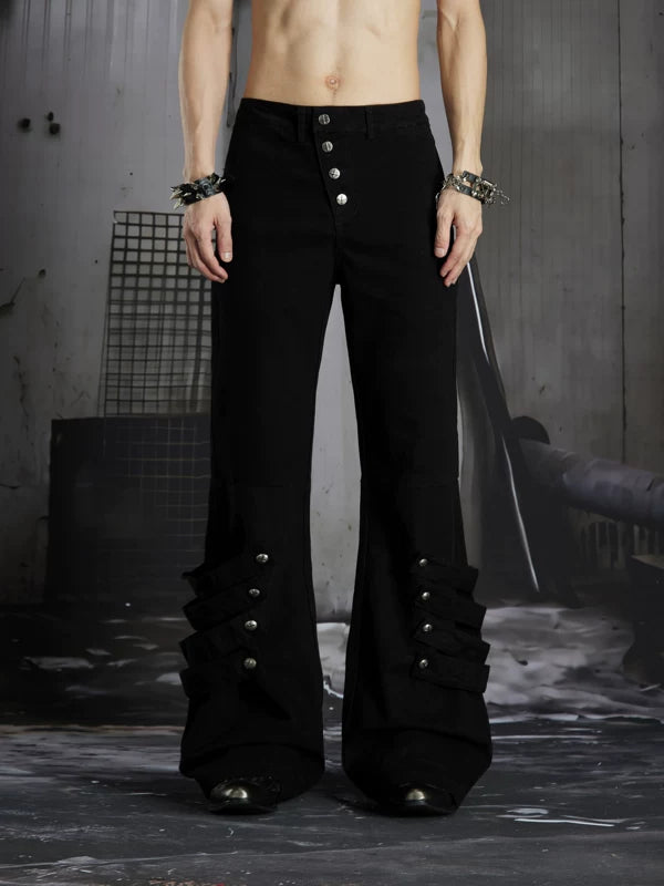 Slim Flared Jeans Pants 1
