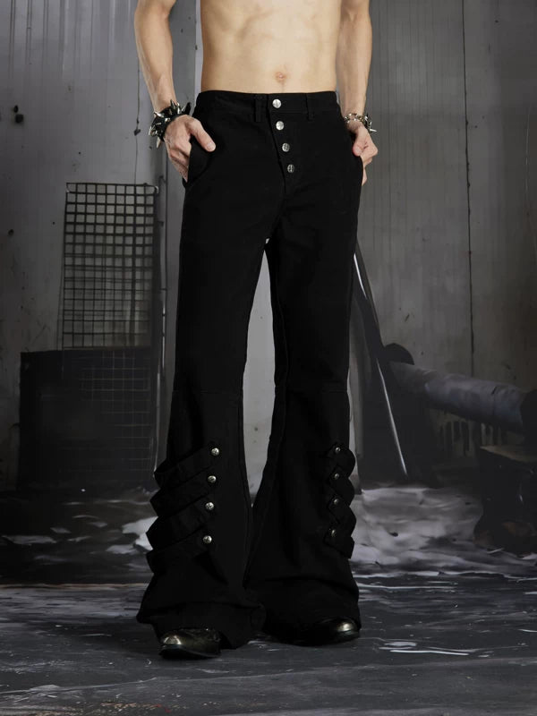Slim Flared Jeans Pants 2