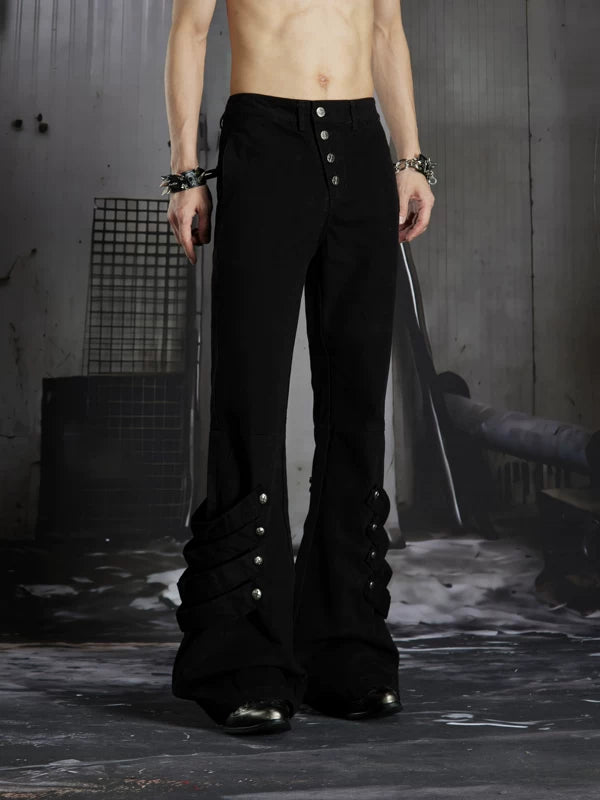 Slim Flared Jeans Pants 5