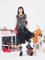Slogan Graphic Sleeveless Vest 3