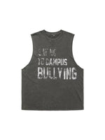 Slogan Graphic Sleeveless Vest 4