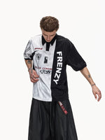 Soccer-Inspired Mesh Polo T-Shirt 2