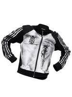 Stand Collar Slim Fit Graphic Jacket 5