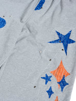 Star Appliqué Wide Leg Sweatpants 5