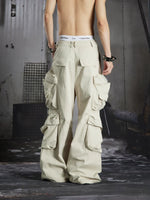 Star Embroidered Cargo Pants 4