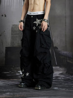 Star Embroidered Cargo Pants 5