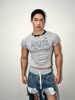 Star Letter Graphic Slim Fit T-Shirt 2