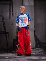Star Print Raglan Sleeve T-Shirt 4