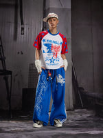 Star Print Raglan Sleeve T-Shirt 5