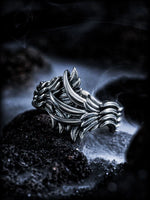 Sterling Silver Angel Wing Ring 1