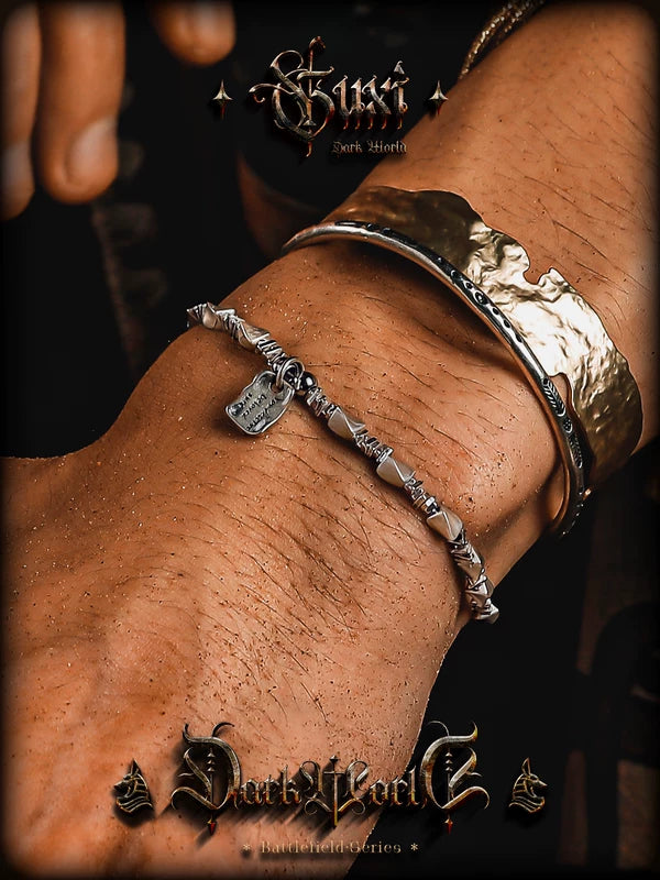 Sterling Silver Beaded Bracelet 4