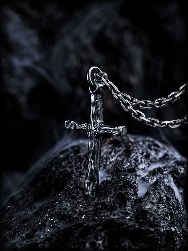 Sterling Silver Cross Pendant Necklace 1