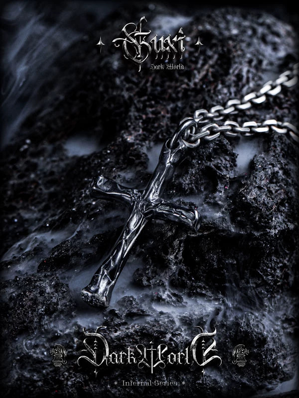 Sterling Silver Cross Pendant Necklace 2