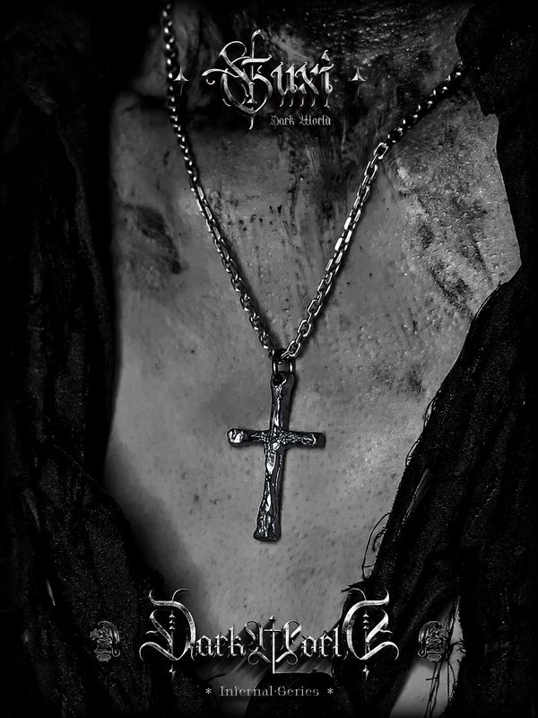Sterling Silver Cross Pendant Necklace 5