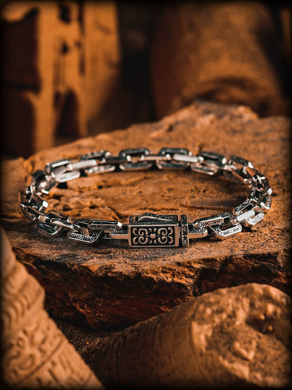 Sterling Silver Cuban Chain Bracelet 1