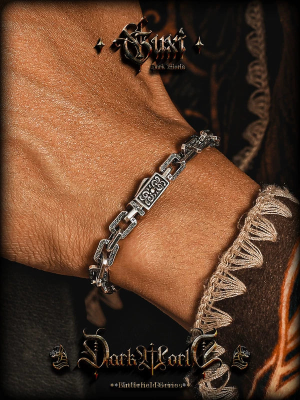 Sterling Silver Cuban Chain Bracelet 5