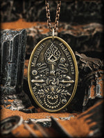 Sterling Silver Wisdom Sword Pendant Necklace 1
