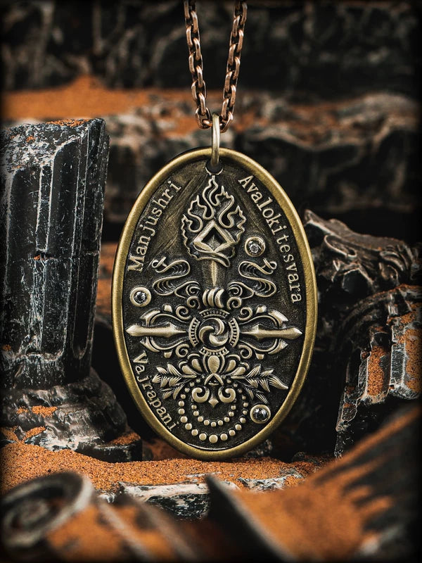 Sterling Silver Wisdom Sword Pendant Necklace 1